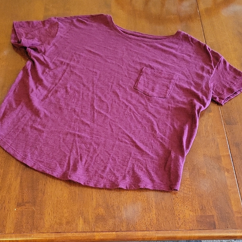 Maroon Tee
